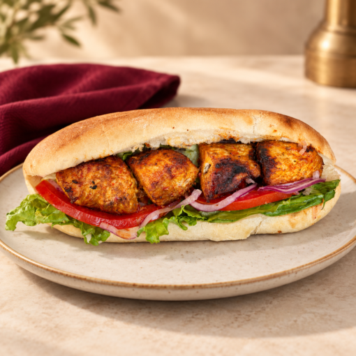 Sandwich Brochette de Poulet